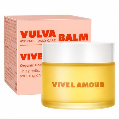 Organic Vulva Balm   External Intimate Moisturizing Care for Dry, Sensitive S...