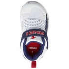 AND1 Toddler Boy's size 2 MID-TOP SNEAKERS White/Red/Blue ~ New with Tags — photo 4