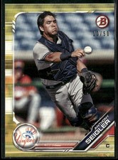 2019 Bowman Draft #BD-171 Anthony Seigler Gold #/50
