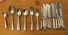 Vintage 44-Piece Arthur Price / John Mason EPNS A1 Sheffield Cutlery Set