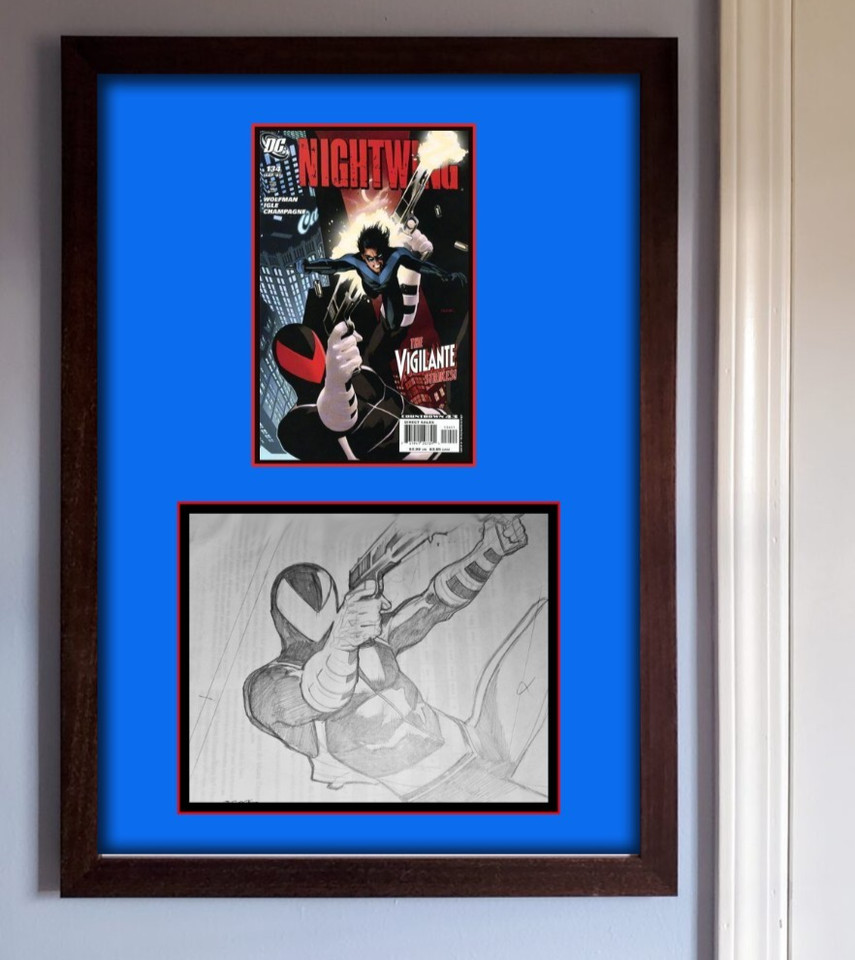 Ryan Sook cover art NIghtwing #134 Vigilante of the aHit show Peacemaker Comic Art