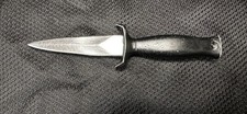 Vintage Fixed Blade Boot Knife Dagger Stainless Steel Unbranded Taiwan 6.75&rdquo;