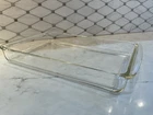 Vintage PYREX Casserole Dish Clear Glass - 13 1/2” X 8 3/4”