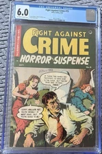 Fight Against Crime #15 –CGC 6.0 Pre-Code Horror & Crime Classic–(1953)
