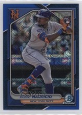 2024 Bowman Chrome Mega Box Blue Mojo Refractor 27/150 Ronny Mauricio #24 0kd8