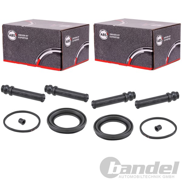2X A.B.S. Bremssattel RAPARATUR-SATZ Vorne Passend FüR Mazda B-SERIE Opel Fronte-image
