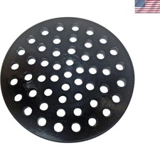 Cast Iron 6.5" Drain Cover - Round Replacement Floor Drain Strainer 6.5"