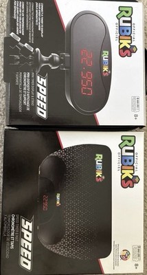 Rubik s Mini Timer Display and Stand and Speed Timer Model Kit (open box)