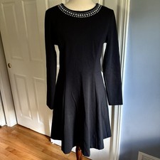 MICHAEL Michael Kors Women’s Dress Black Size 8 Viscose Blend