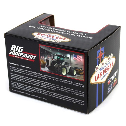 First Gear 1/64 Big Bud 700 Titan Goodyear LSW Tires LasVegas AG Version 60-1881 - Picture 8 of 9
