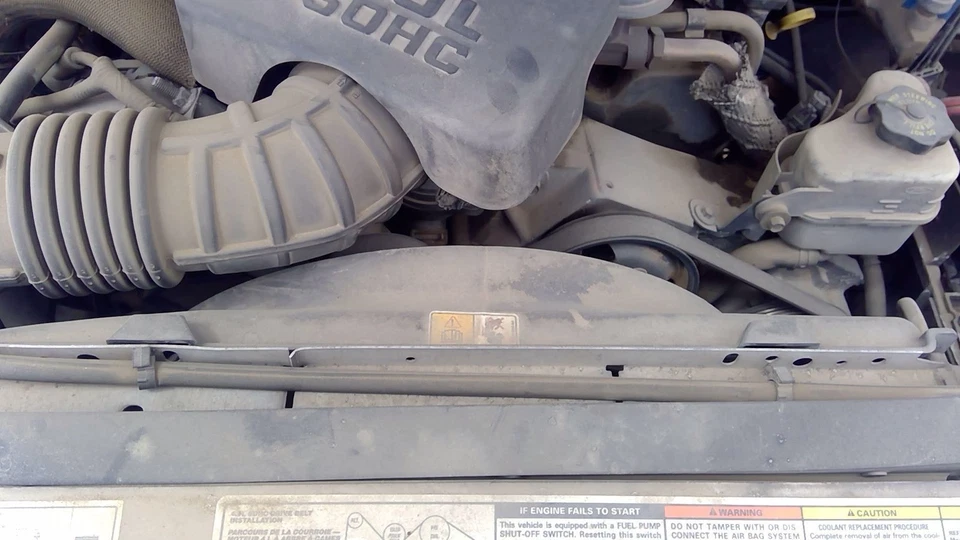 1997 - 2003 年福特探险者运动 Trac 散热器冷却风扇罩 Oem 4.0l 外壳 — 第 3/4 张图片