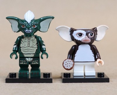 Gremlins Gizmo and Stripe Custom Pad Printed Minifigures