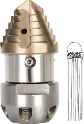 #ad 3 8 NPT Sewer Jetter Nozzle 3 8 Sewer Jetter for 70 L Min Pressure Washer 360 $98.99