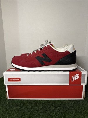 New Balance 501 Shoes Mens Size 11.5 - Red & Black - ML501SLB