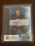 2025-26 SP Game Used Hockey Blue Donovan Sebrango Autograph Rookie Card