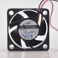 ADDA AG04014XB205000 4020 DC14V 0.15A 2-Wire Dual Ball Cooling Fan