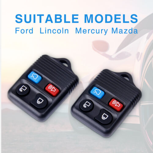 2Pcs Replacement Keyless Entry Remote Key Fob for Ford Focus Escape Explorer New - Picture 5 of 12