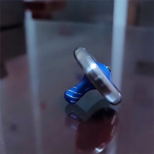 Edelstahl Aluminiumlegierung Kreisel EDC Desktop Zappeln Spielzeug Stressabbau - Bild 2 von 6