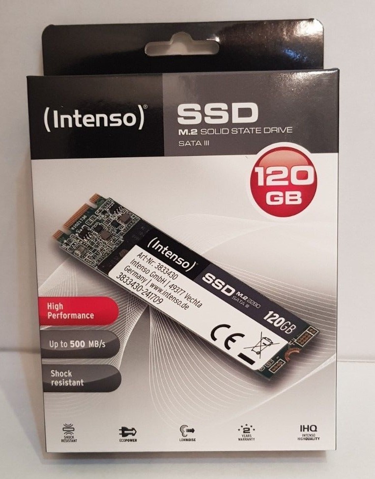 Intenso 120GB high Performance Internal SSD SATA III