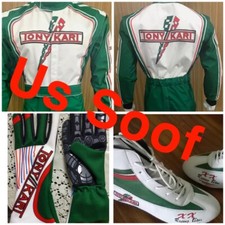 Tony/KART GO KART RACE SUITE CIK/FIA-LEVEL- WITH SHOES GLOVES AND GIFT