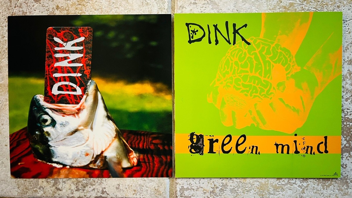 DINK GREEN MIND 1994 Promo Poster 2-Sided Flat 12x12 MINT KENT