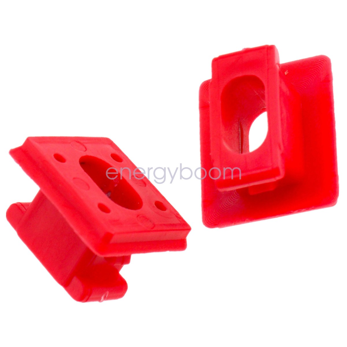 10pcs Red Dashboard Trim Clip Grommet Inserts For BMW 3 Series, 7 Series, X3 (E46, E65, E83) - Bi-Trust