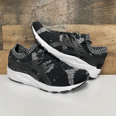 ASICS GEL Kayano Trainer Knit - Black Gray - Women s 10.5 / Men s 9 - h8j7n-9090