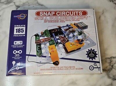 Elenco Snap Circuits Skill Builder Gamify 185 Projects 35 Electronic Pieces