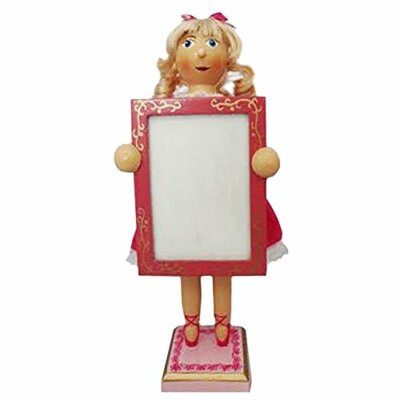 Clara Nutcracker with Picture Frame and Pink Dress 12 inch