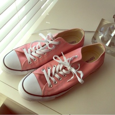 pink converse size 9