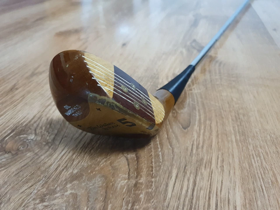 Tom Watson TW800 By RAM Oil Hardened Persimmon 5 Fairway Wood Dynamic Regular - Image 3 of 4