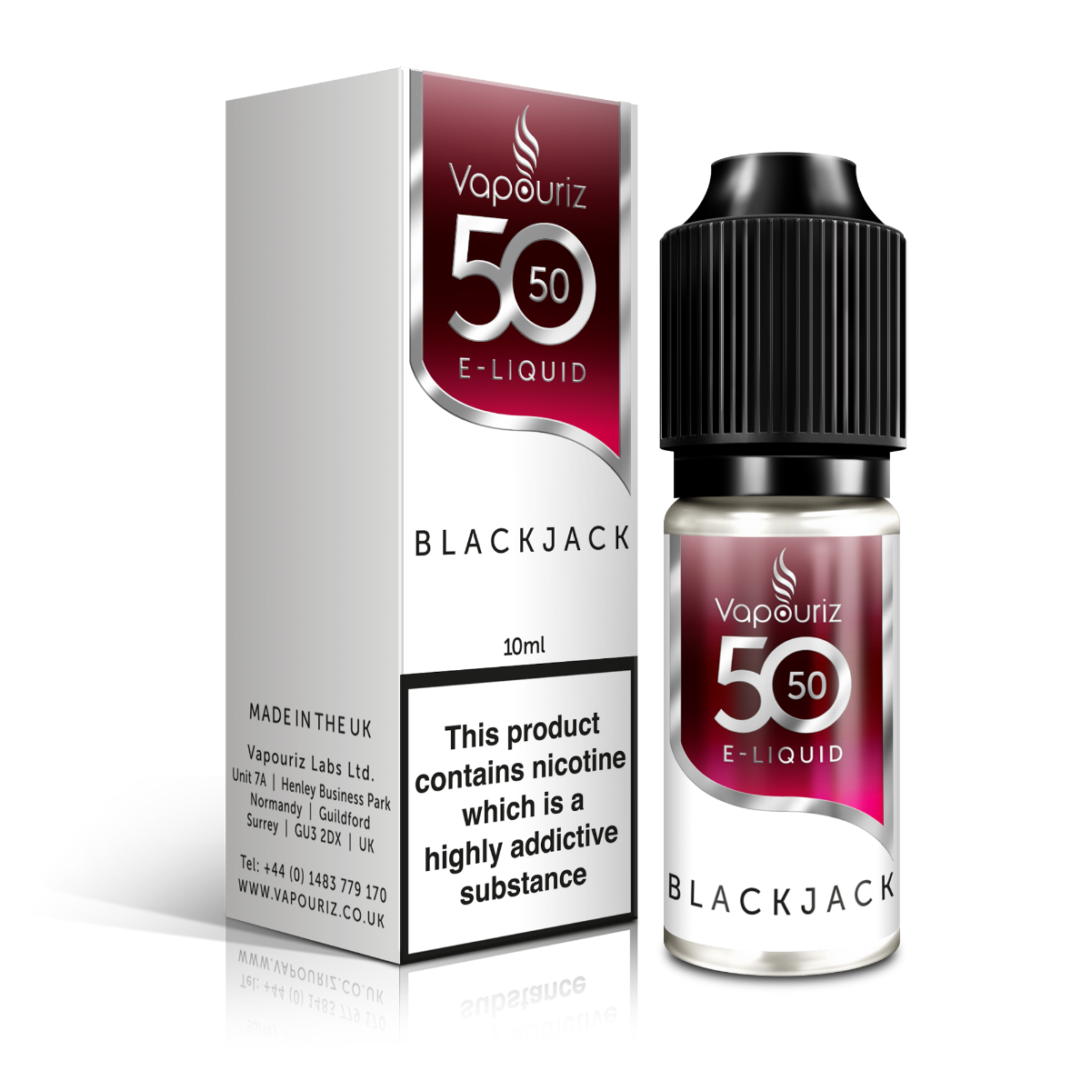 Vapouriz E-liquid Vape 50/50 & 70/30 6X10ml All Flavors | 10ml Freebase E  Liquid