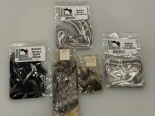 Hareline Dubbin Inc & E. Hille Vintage Rabbit Strips Fly Tying Materials 