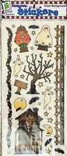 Halloween Haunted House Ghost Costume Spooky Trick Treat Provo Craft Stickers