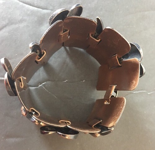 RARE Renoir Copper Vintage 1940’s? Bracelet - Picture 6 of 11