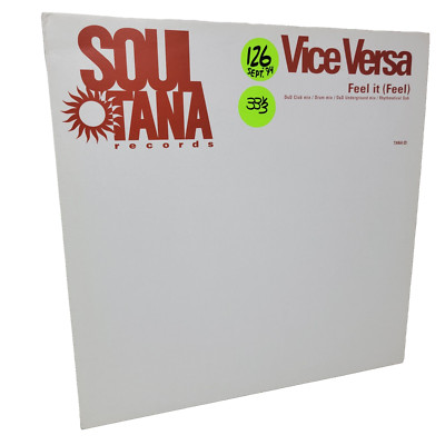 Vice Versa Feel It 12'' Vinyl Record Single