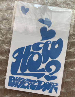 BOYNEXTDOOR LEEHAN HOW? sticker ver. Japan Weverse shop POB