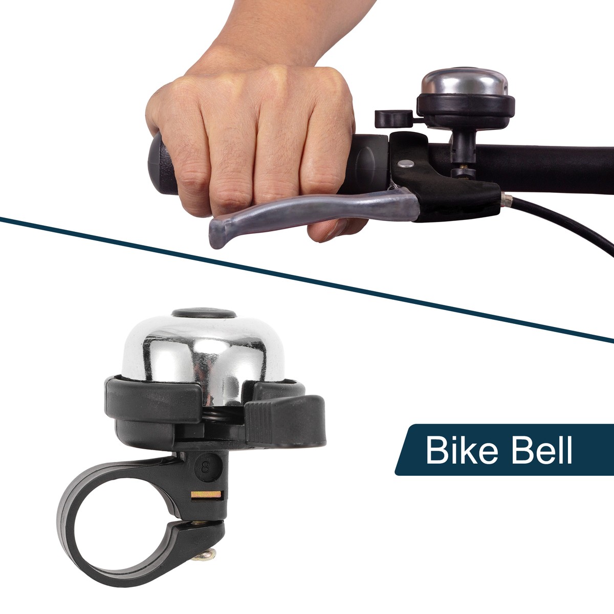 Campanello Bici In Alluminio – Suono Chiaro – Manubrio – Sicurezza Ciclismo