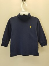  NWT Polo Ralph Lauren boys Cotton Interlock Long Sleeve Turtleneck