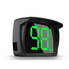 Digital Speedometer Gps Car Front Dash Hud Head Up Display Mph No Skip Speed