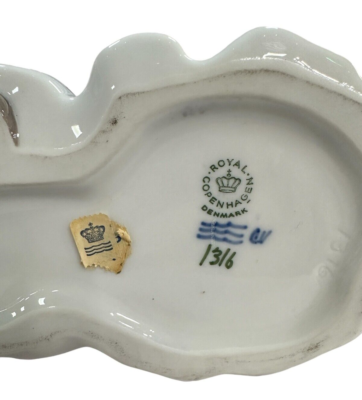 ROYAL COPENHAGEN DENMARK #1316 AMAGER GIRLS PORCELAIN FIGURINE