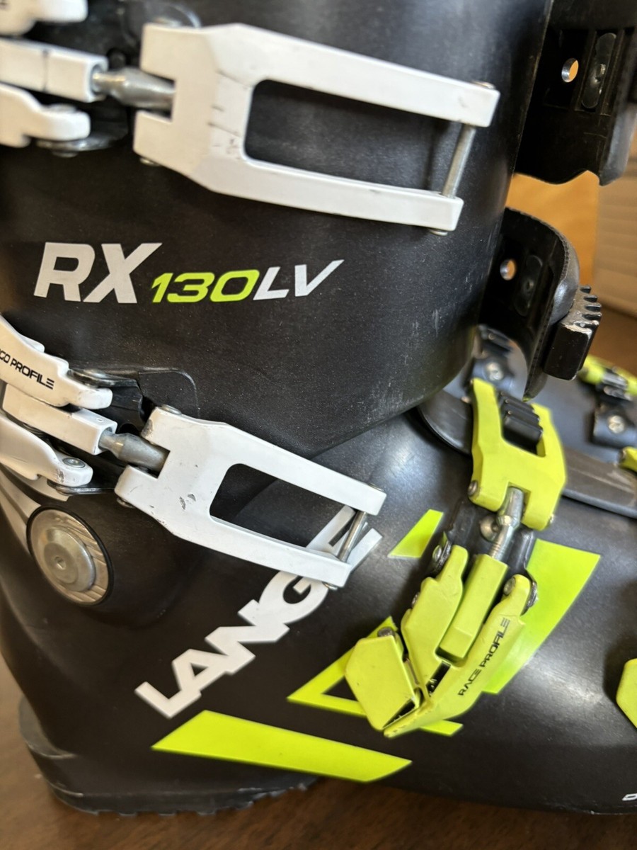 LLange RX 130 LV Ski Boots Sz 26.5 8.5 Mens Alpine 97 Last Shell