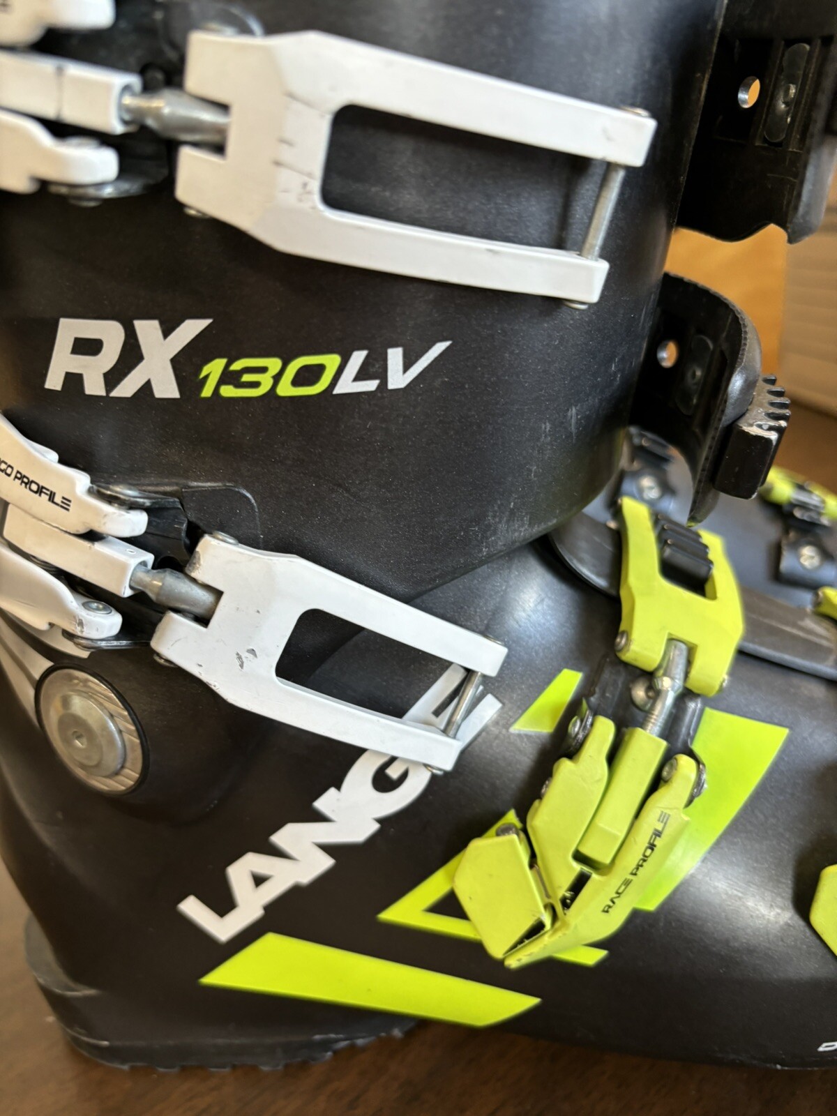 SALOMON Stivali da sci LLANGE RX 130 LV taglia 26 5 8 5 da uomo Alpine 97 solo ultima conchiglia