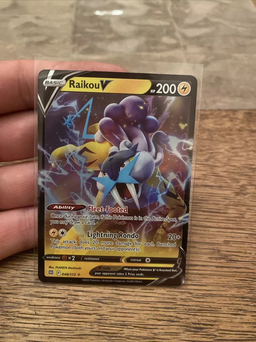 Raikou V - Brilliant Stars Pokémon card 048/172