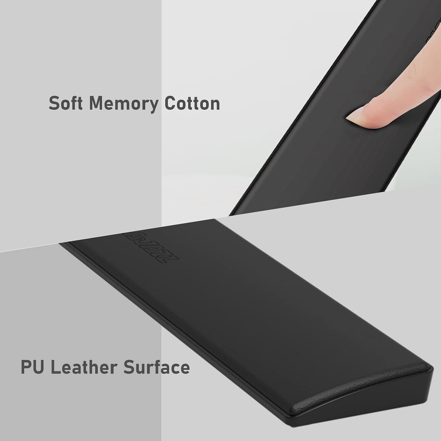 Memory Foam Ergonomic Keyboard and Mouse Wrist Rest Pad Anti-Slip Comfortable Design-image