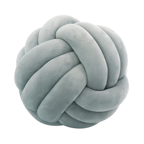 Soft Knot Ball Pillows Round Throw Pillow Cushion Plush Pillow Knotted Pillow UK - Bild 3 von 18