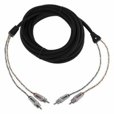 16 ft 2 Channel Shielded Twisted RCA PRO Audio Cable Amp Cable DS18