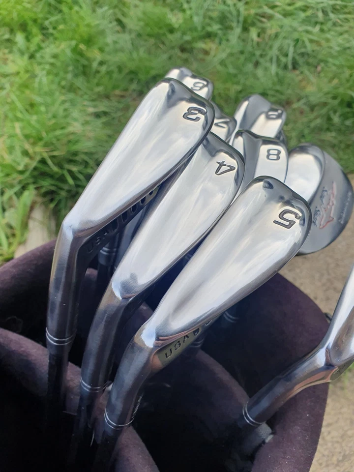 GENTS LEFT HAND TIGER SHARK IRONS REFURBISHED 1/2 INCH SHORTER  - Image 4 of 4