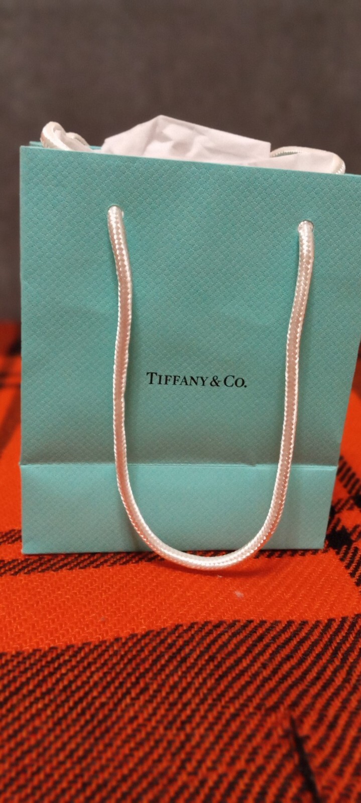 Tiffany & Co. Empty Packaging Blue Box Pouch Ribbon Shopping Bag