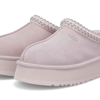 AUTHENTIC UGG TAZZ PLATFORM SLIPPERS WOMENS BAY FOG~ 5~6~7~8~9~10